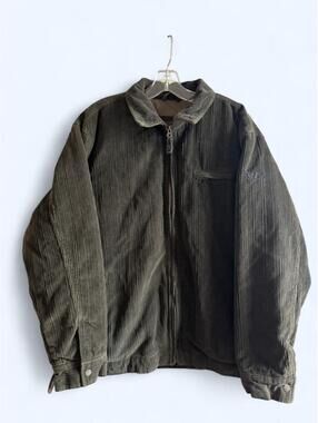 Aigle green corduroy jacket Size XL